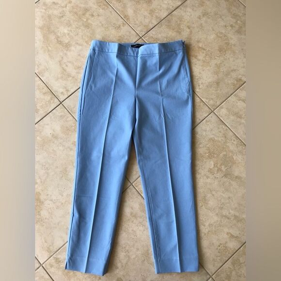 Talbots Sky Blue Trousers - Picture 2 of 7